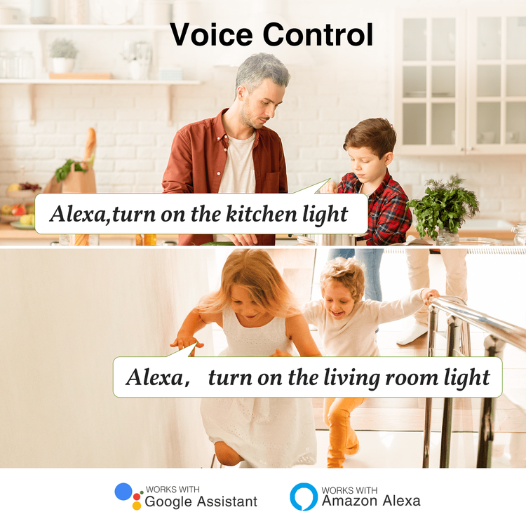 Aigosun 3-Way Smart Light Switch